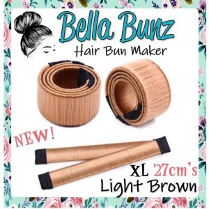 Bella Bunz Light Brown Hair Bun Maker